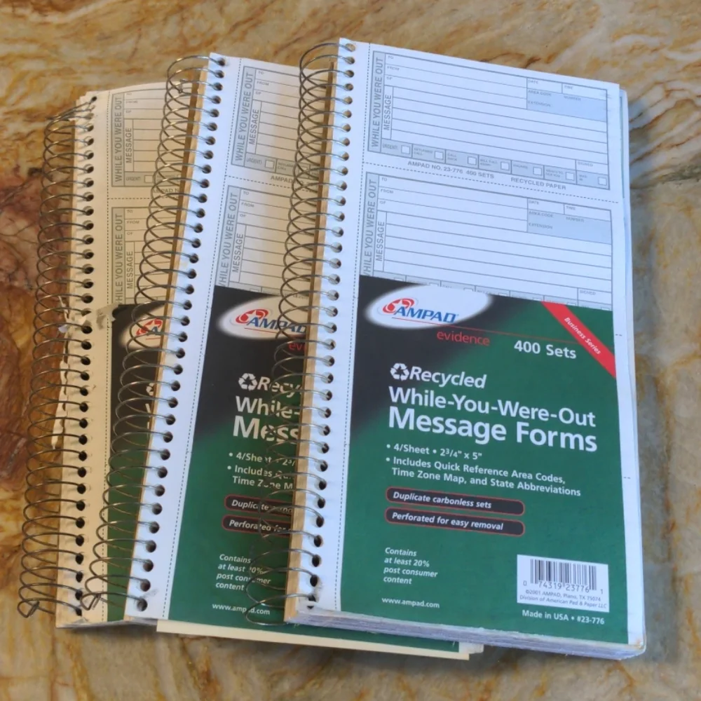 While-You-Were-Out Message Forms
